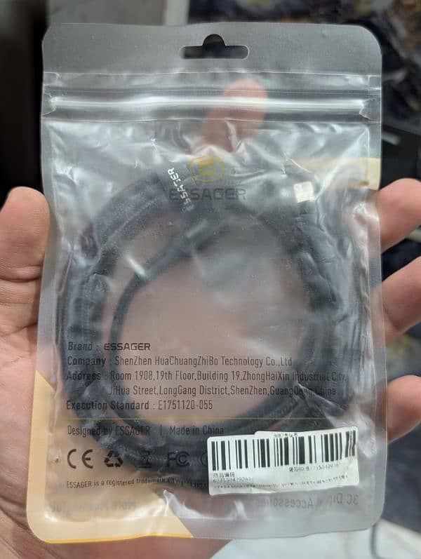 Iphone, Apple Watch & Essanger Cable Type C to Lightening Cable 3