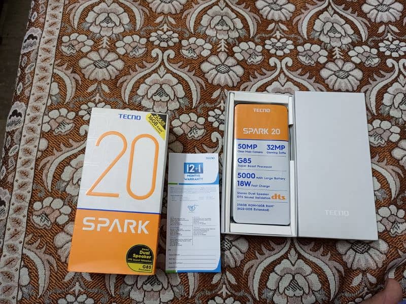 Tecno spark 20 16gb ram 256 GB memory 0