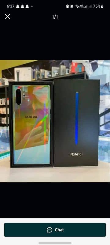 Samsung Galaxy Note 10plus 12/256gb for sale my whatsapp 0332=7426084 0