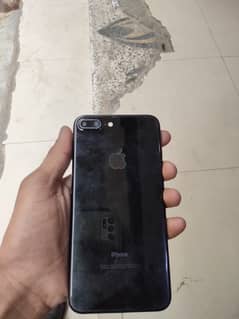 Iphone 7plus pta approve 128 gb black color