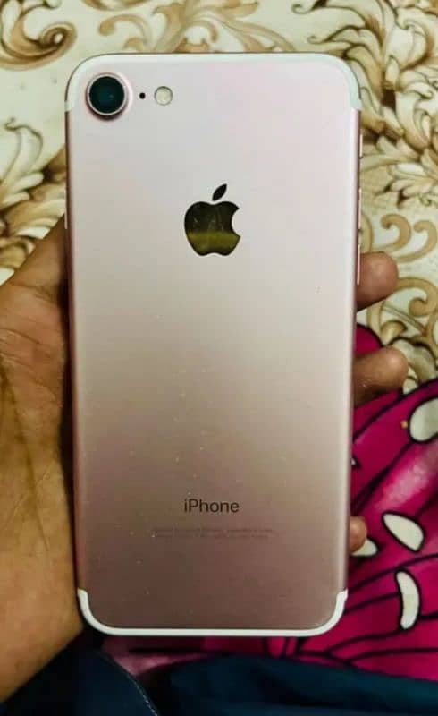 iphone 7 128 gb PTA approve condition all good urgent sale 2