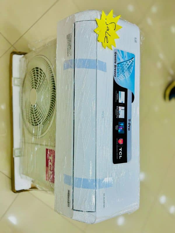 tcl DC inverter brand new 2