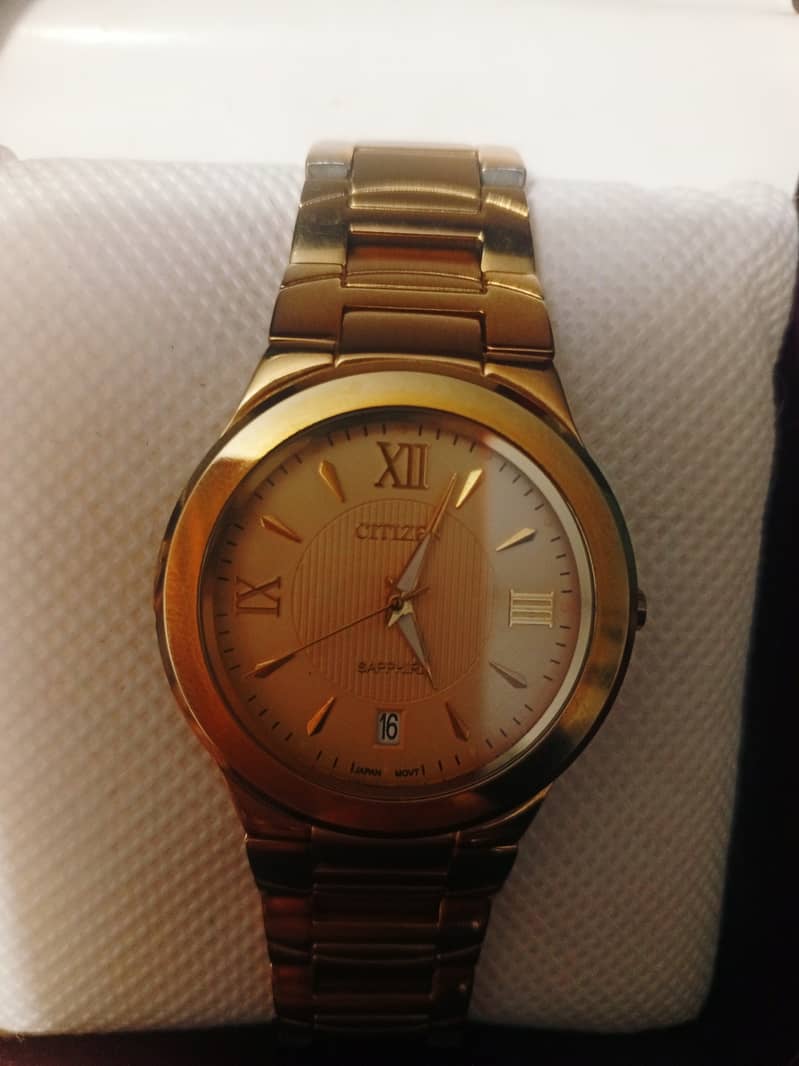 "New Citizen Golden Watch – Sapphire, PKR 15,000!" 1