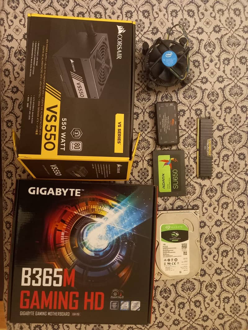 PC components(prices for each components mentioned) 7