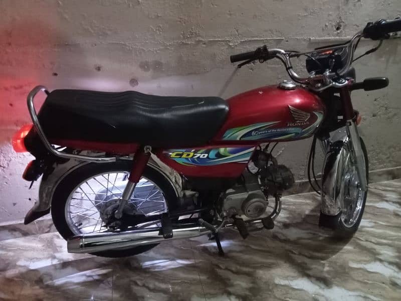 honda cd 70 2024 like new condition 2