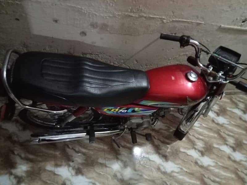 honda cd 70 2024 like new condition 5