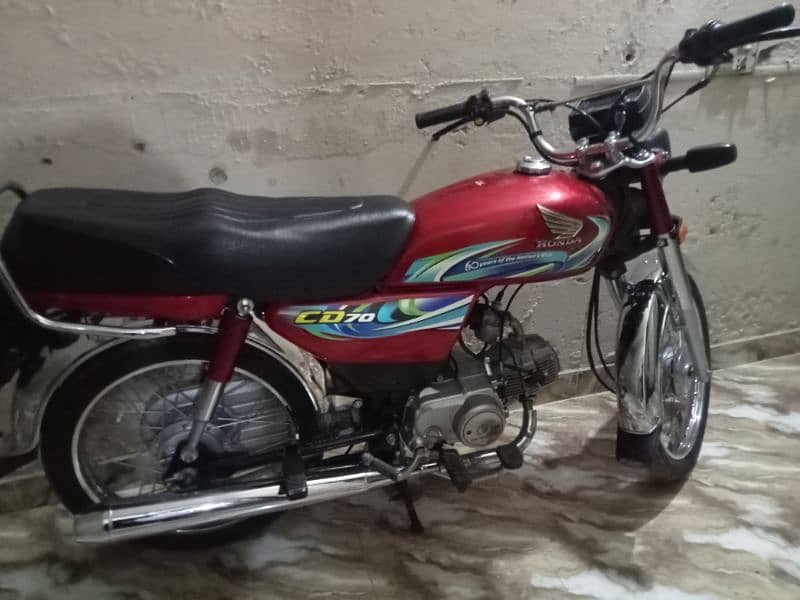 honda cd 70 2024 like new condition 9