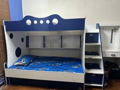 triple bunk bed, kids bed, kids furniture, bunk bed