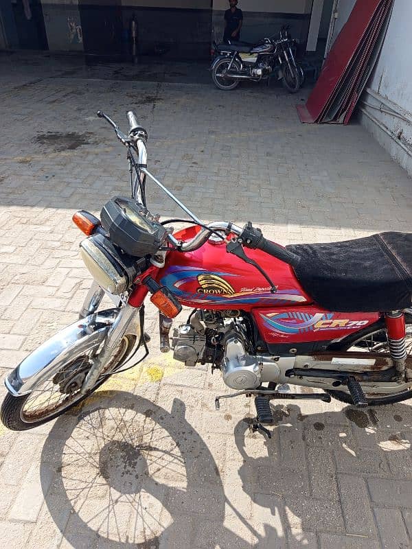 crown 70cc self start 4