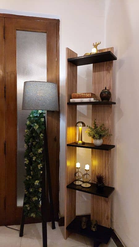 5-Tier Standing Book Shelf - Minimalist. 0