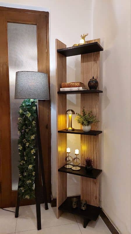 5-Tier Standing Book Shelf - Minimalist. 2