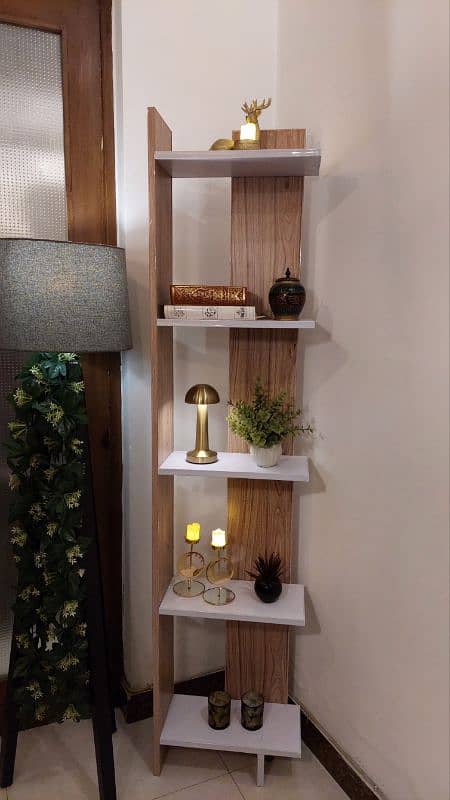 5-Tier Standing Book Shelf - Minimalist. 3