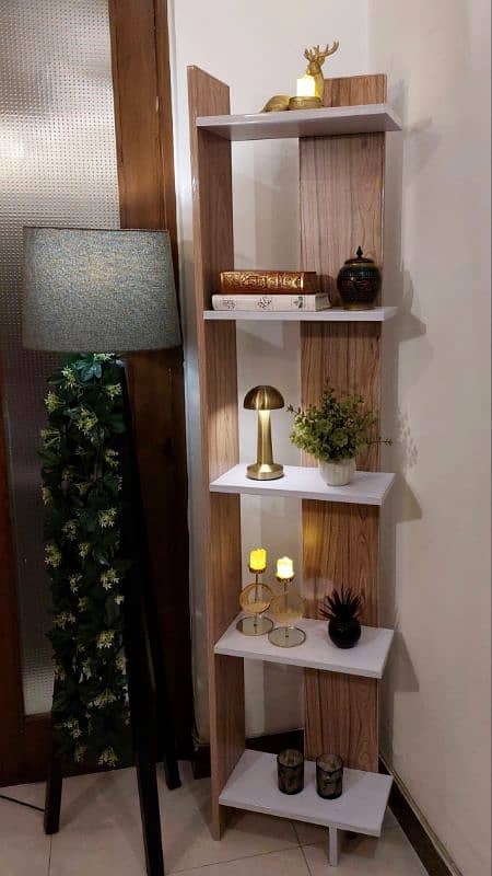 5-Tier Standing Book Shelf - Minimalist. 6