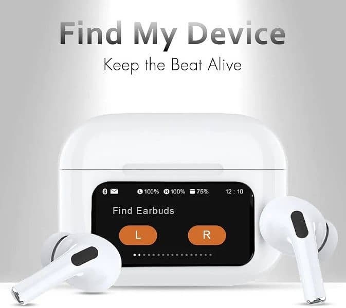 A09 PRO MAX ANC SCREEN TOUCH CONTROL EARBUDS 1