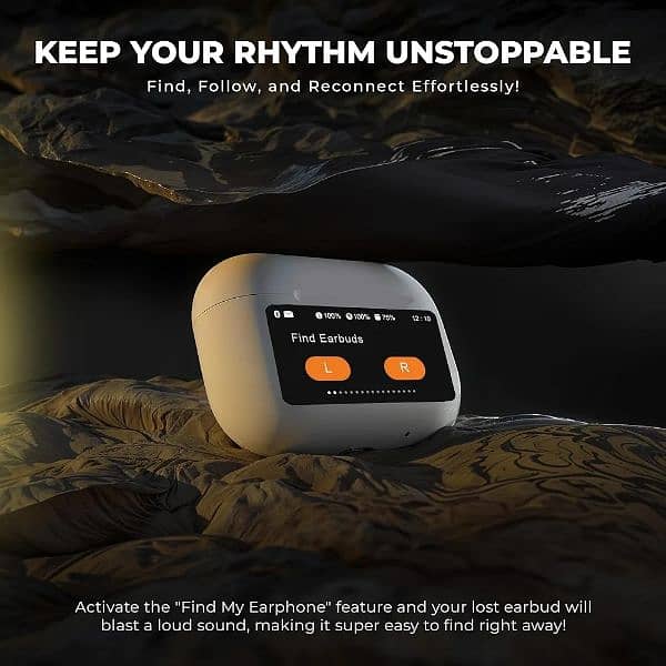 A09 PRO MAX ANC SCREEN TOUCH CONTROL EARBUDS 5