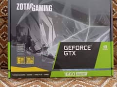 Zotac 1660 Super with Box