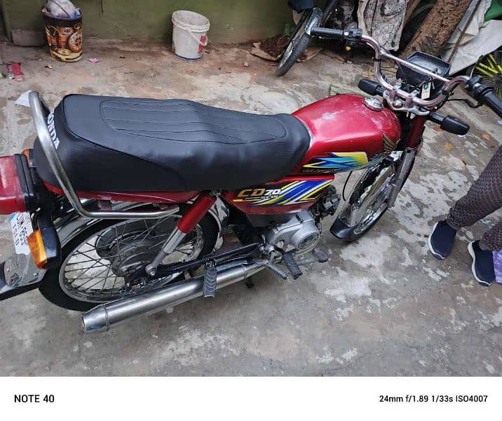 Honda CD 70 2021 model 6