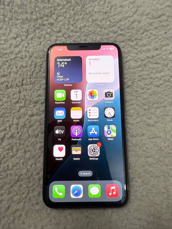 IPHONE 11 (pro max) 256gb PTA approved 11