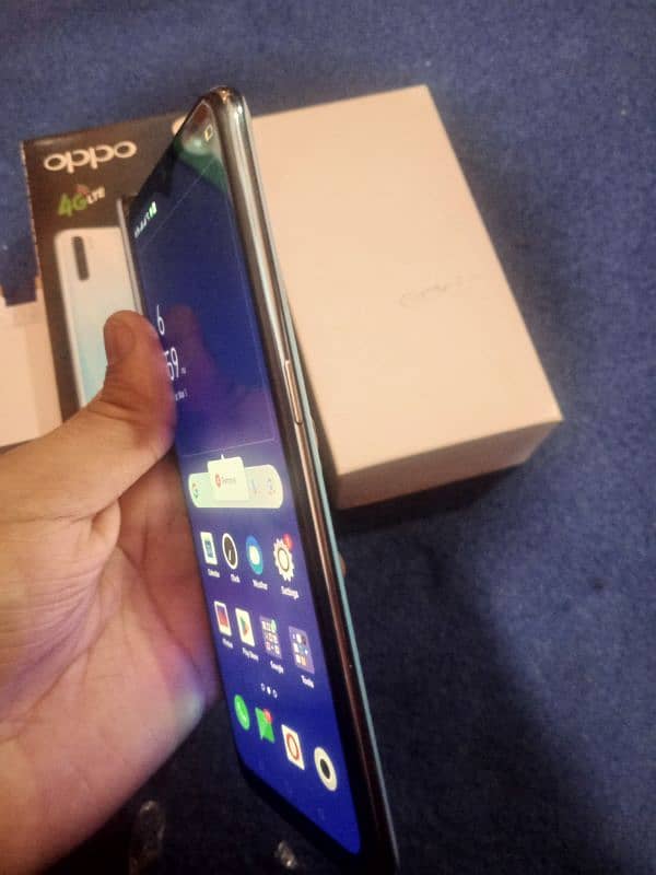 oppo F15 (8/256) ram with box and charger lush condition 10/10 3