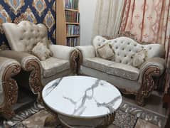 Luxury Royal gold Sofa set