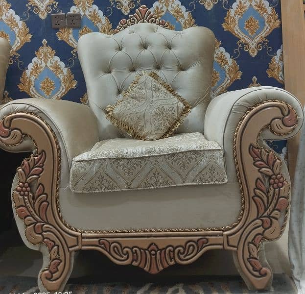 Luxury Royal gold Sofa set 8