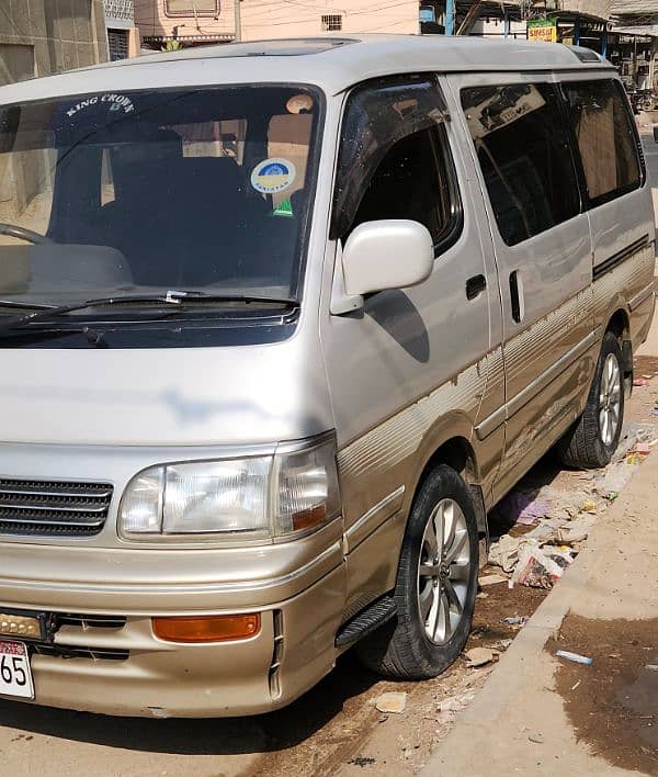 Toyota Hiace 1998 registered 2013 1