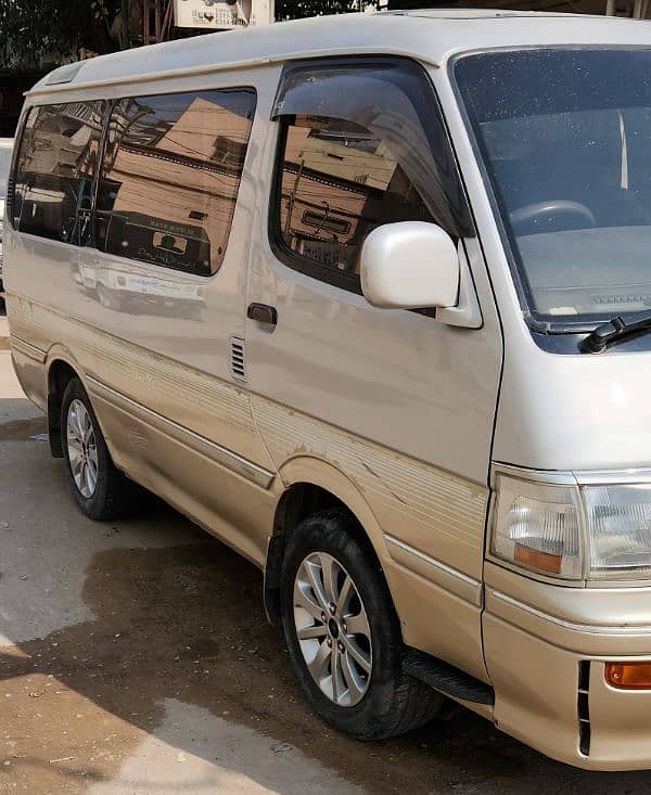 Toyota Hiace 1998 registered 2013 5