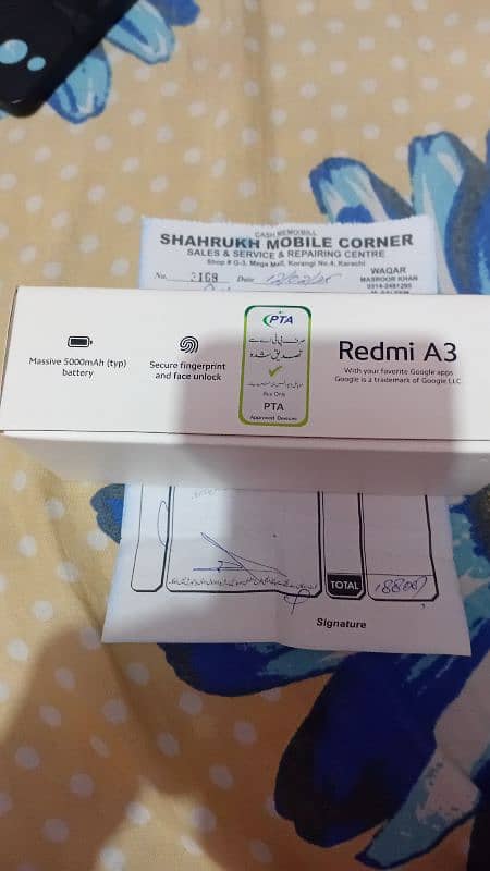 redmi A3 ram4 rom64 6