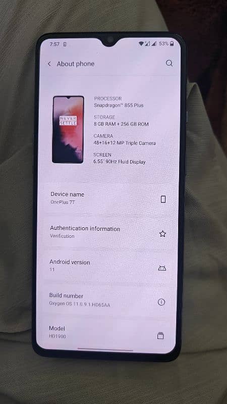 OnePlus 7t 4