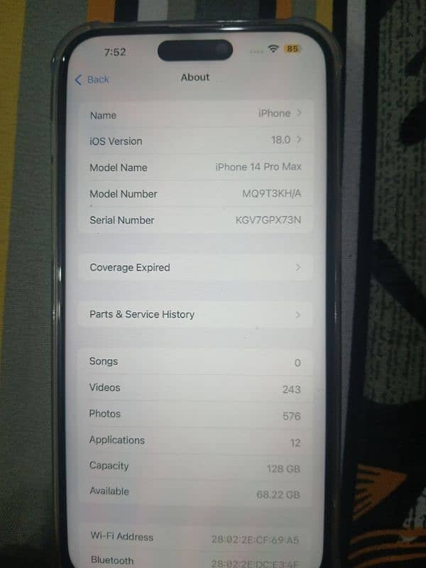 iphone 14 Pro Max non PTA 128GB for sale 3