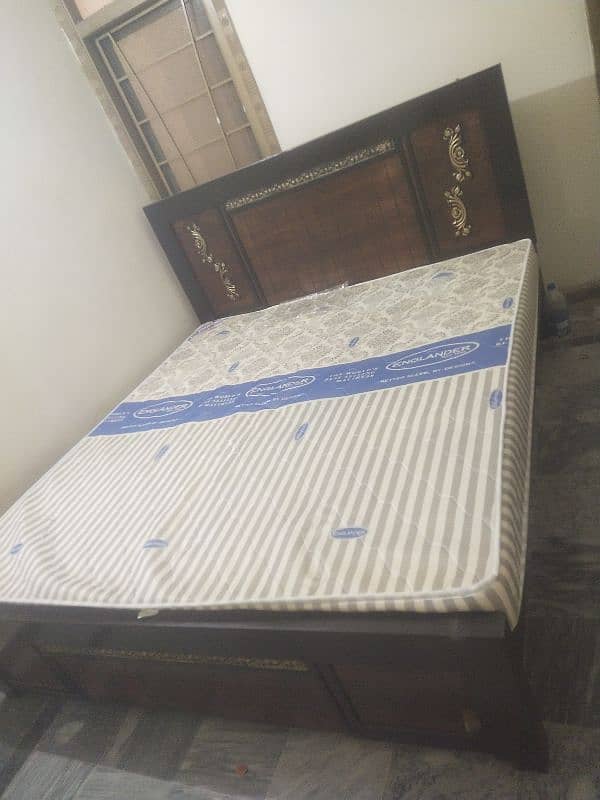 Double Bed with Mattress 3