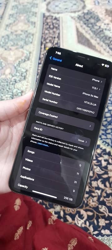 iphone xs max 256 GB Non Pta 4