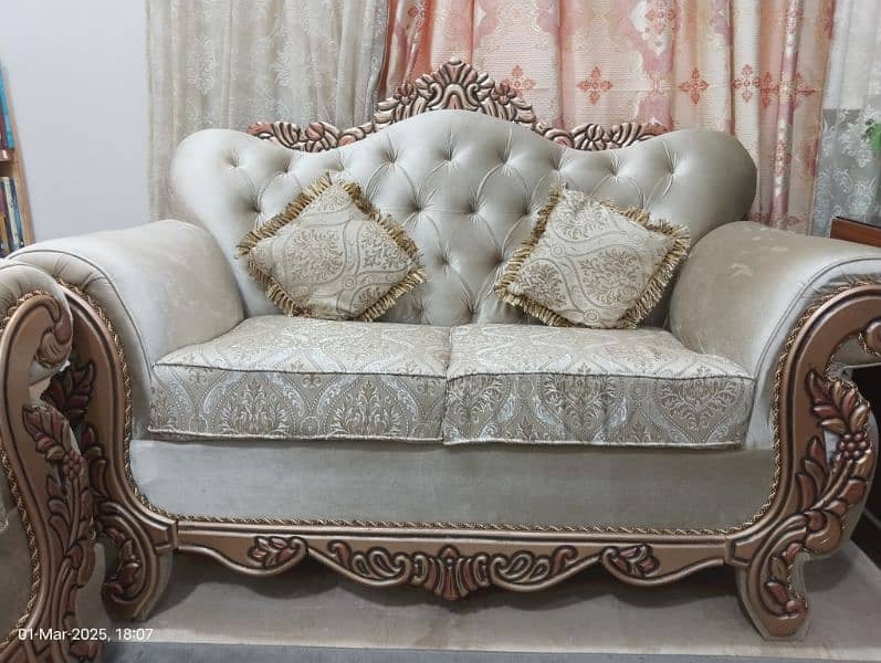 Luxury Royal Gold Sofa set 2