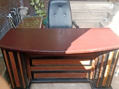 office table set with chair