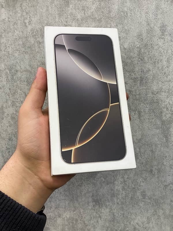 iphone 16 pro max 512 gb non active box peck 0