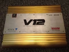 V12 8000W 4Channel AMP