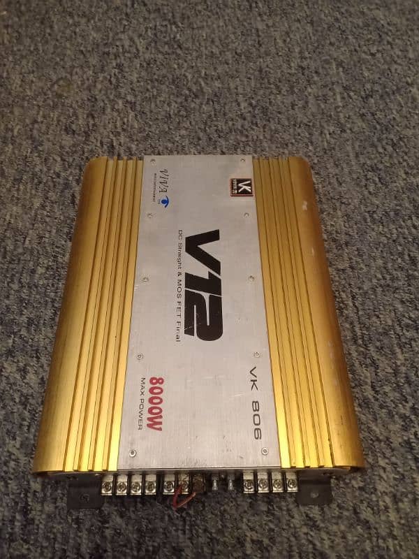 V12 8000W 4Channel AMP 1