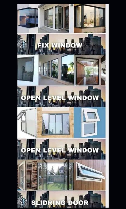 Aluminium Window |UPVC Doors |Industrial Almunium Glass |Upvc Doors 14