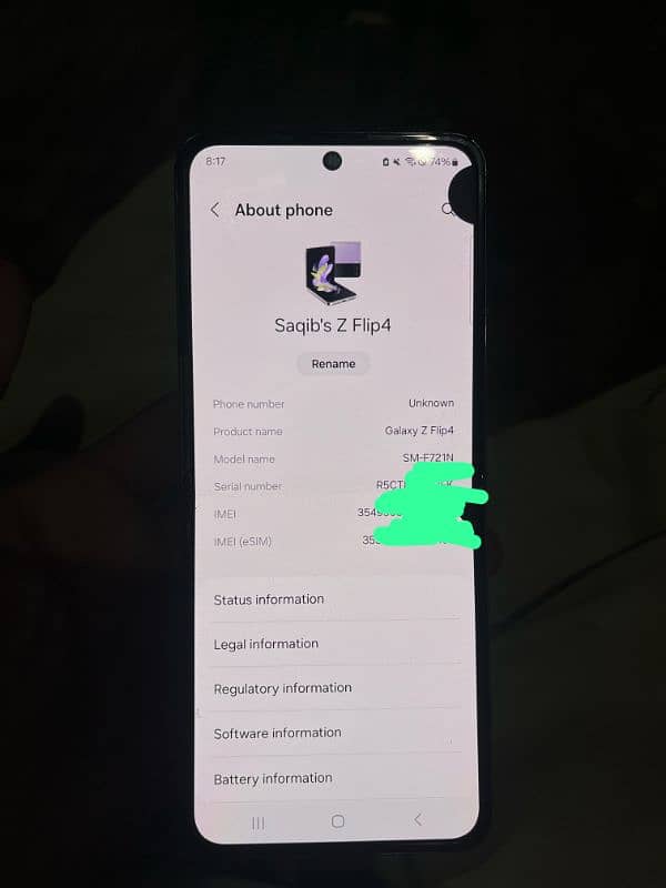 Samsung z fold 4 512gb non pta Exchange possible 7