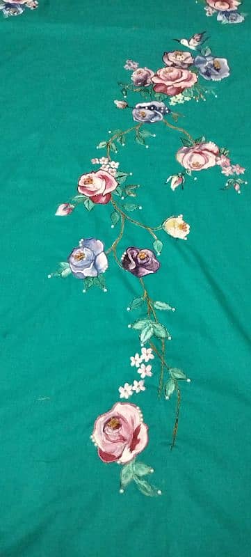 beautiful hand painting shirt 1