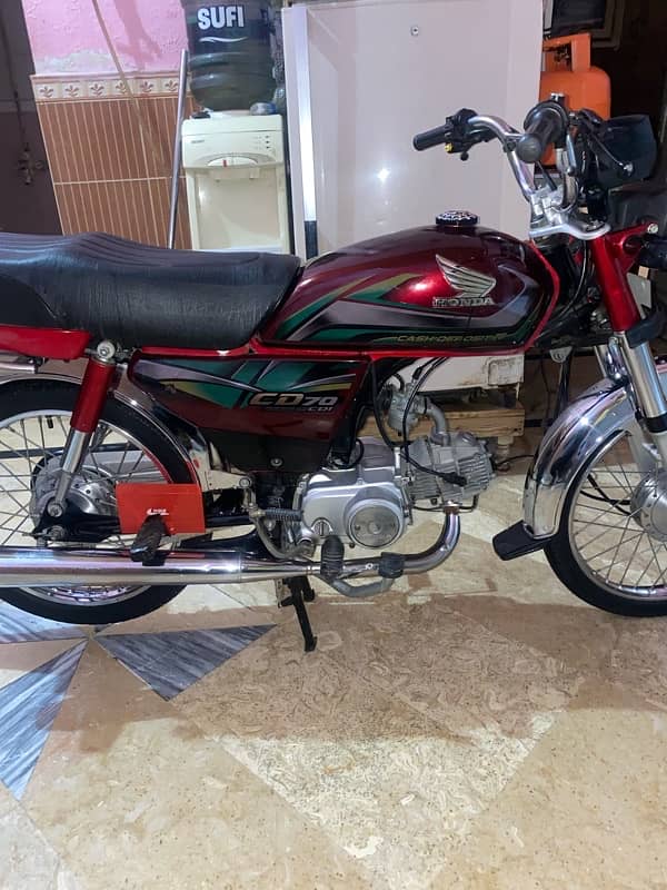 Honda Cd 70 Engine A1 condition Bike original 1