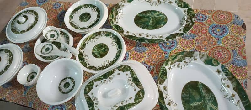 dinner set melamine 0