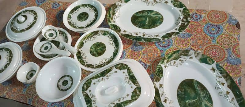 dinner set melamine 1