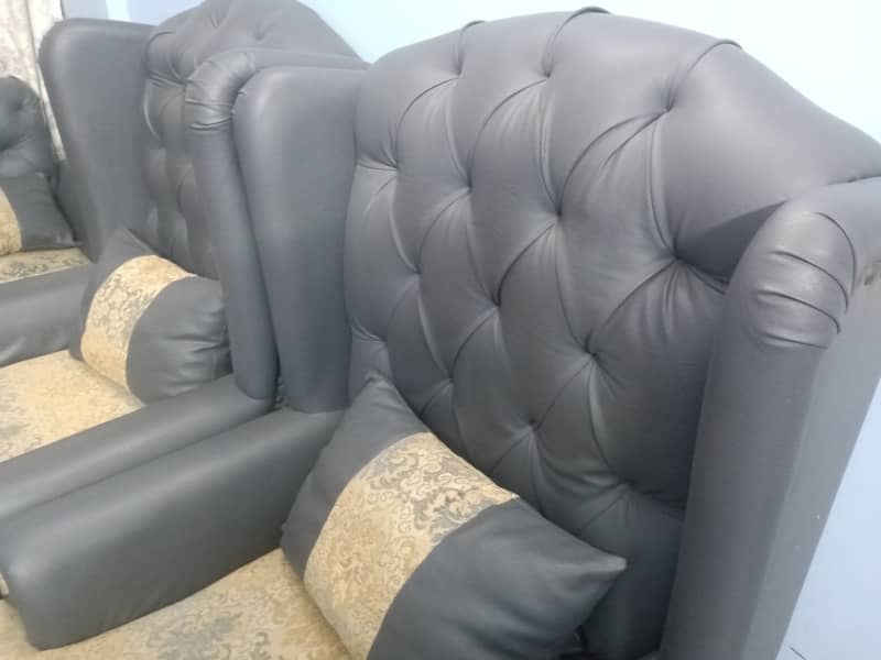 Leather Sofa set 4