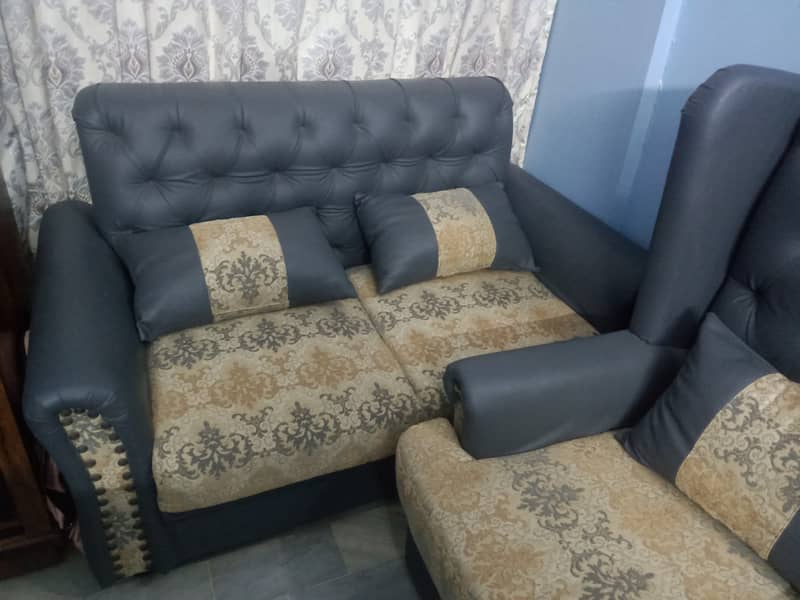 Leather Sofa set 5