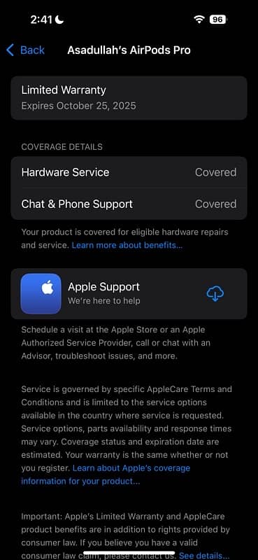 Apple AirPods Pro (2nd Gen) – Warranty till Oct 2025 6