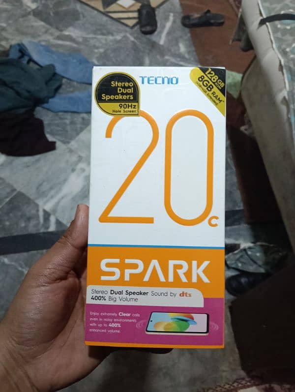 Tecno spark 20c 128gb 8