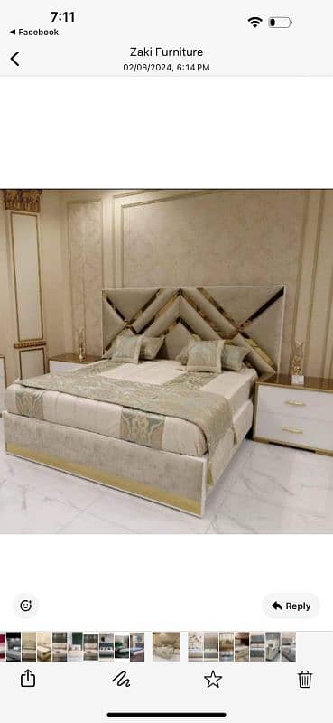 Bed | Double Bed | king bed | king size bed | Poshish bed | Furniture 6