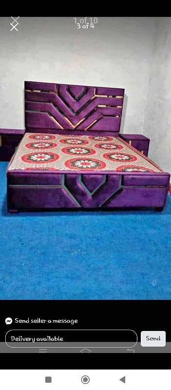 Bed | Double Bed | king bed | king size bed | Poshish bed | Furniture 9