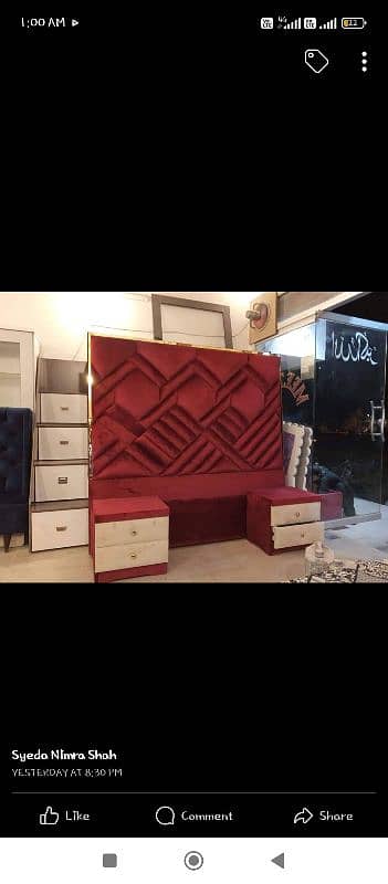 Bed | Double Bed | king bed | king size bed | Poshish bed | Furniture 14